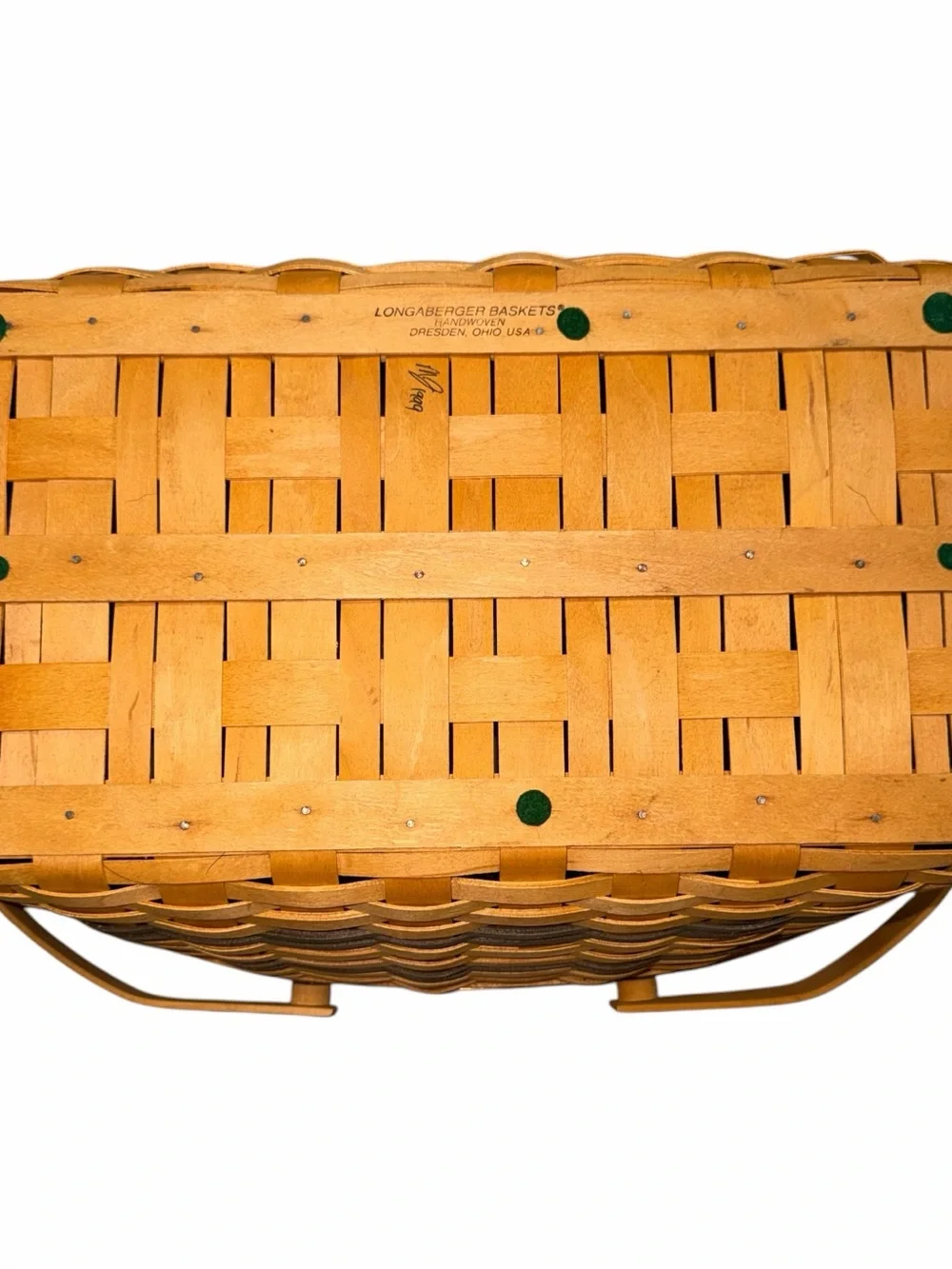 VINTAGE Longaberger Traditions Collection Generosity Basket